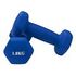 GLADIATORFIT Neoprene Dumbbells, 2x1kg