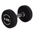 GLADIATORFIT Rubber Dumbbell, 6kg