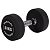 GLADIATORFIT Rubber Dumbbell, 8 kg