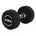 GLADIATORFIT Rubber Dumbbell, 10kg