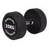 GLADIATORFIT Rubber Dumbbell, 25kg