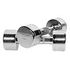 GLADIATORFIT Chrome Dumbbells, 2x4kg