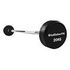 GLADIATORFIT Rubber Barbell, 20kg