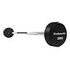 GLADIATORFIT Rubber Barbell, 25kg