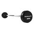 GLADIATORFIT Rubber Barbell, 30kg