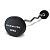 GLADIATORFIT Rubber SZ Curl Barbell, 30 kg