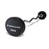 GLADIATORFIT Rubber SZ Curl Barbell, 30kg