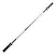 GLADIATORFIT Barbell Bar - 10 kg, Silver, 120 cm