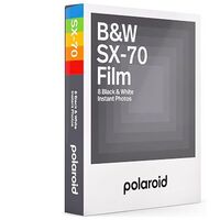 POLAROID B&W SX-70 Film, 1 x 8 Pack (6005)