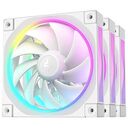 DEEPCOOL FL12 WH, 120 mm, White, Pack of 3 (R-FL12-WHAPN3-G)