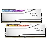 G.SKILL Trident Z5 Royal Neo Kit, DDR5-6400, 32GB, CL30, Silver (F5-6400J3039G16GX2-TR5NS)