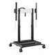 VOGELS RISE 5208B Motorized Display Lift Floor Stand, Black