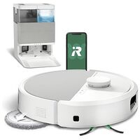 IROBOT Roomba Plus 505 Combo + AutoWash Dock, Weiss (N185240)