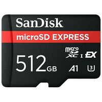 SANDISK microSD Express Card, 512GB (SDSQXFN-512G-GN4NN)