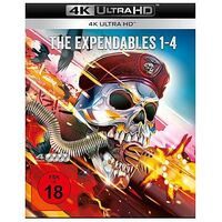 The Expendables 1 - 4 (Blu-ray 4K Ultra-HD, 2025, S.Stallone / S.Statham)