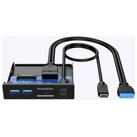 GRAUGEAR Multi Front Panel with USB Hub and Card Reader (G-MP01CR)