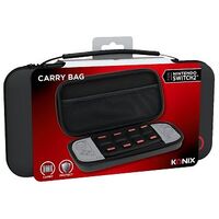 KONIX Carry Bag for Nintendo Switch 2, Schwarz, NSW2 (KX-CB-SW2-BK)
