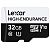 LEXAR High-Endurance microSDHC, UHS-I, 32GB (LMSHGED032G-BCNNG)