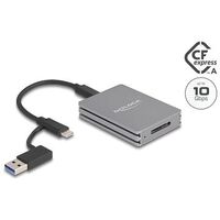 DELOCK USB Type-C Card Reader for CFexpress Type A Memory Cards (91012)