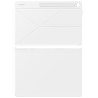 SAMSUNG Galaxy Tab S10 FE+ Smart Book Cover, White (EF-BX620PWEGWW)
