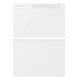 SAMSUNG Galaxy Tab S10 FE+ Smart Book Cover, Weiss (EF-BX620PWEGWW)