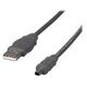 USB 2.0 Kabel Typ A-C (Mini-B 4pol.), Stecker - Stecker, 1.8 Meter