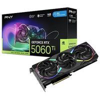 PNY GeForce RTX 5060 Ti Epic-X RGB Overclocked Triple Fan, GeForce RTX 5060 Ti, 16GB GDDR7, PCI-Express (VCG5060T16TFXXPB1-O)