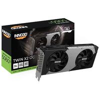 INNO3D GeForce RTX 5060 Ti Twin X2, GeForce RTX 5060 Ti, 8.0 GB GDDR7, PCI-Express (N506T2-08D7-193075N)