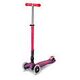 MICRO MOBILITY Scooter Maxi Micro Deluxe Foldable NEON LED, Ultra Pink (MMD228)