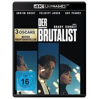 Der Brutalist (Blu-ray 4K Ultra-HD, 2024, A.Brody / F.Jones)