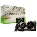 MSI RTX 5070 Ti INSPIRE 3X OC 16G, GeForce RTX 5070 Ti, 16 GB GDDR7, PCI-Express (V531-245R)
