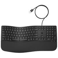HP 485 Comfort Wired Keyboard, Swiss layout, Black (8T6M2AA#UUZ)