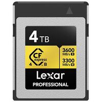 LEXAR Professional Gold Series CFexpress 4.0 Type B, 4.0 TB (LCXEXPR004T-RNENG)
