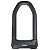 ABUS U-Lock Granit Super Extreme 2500/165HB230 + USH2500 Bracket, Black