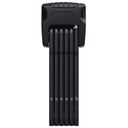 ABUS Faltschloss Bordo Granit 6500K/90 + SH Halter, Schwarz