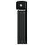 ABUS Faltschloss Bordo Lite 6055K/85 + SH Halter, Schwarz