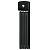ABUS Faltschloss Bordo Lite 6055K/85 + SR Halter, Schwarz