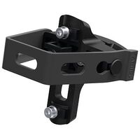 ABUS SH SF Saddlefix Halter + Regenkappe, Bordo, Schwarz