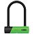 ABUS U-Lock Ultra Mini 410K/150HB140 + SH34 Bracket, Green