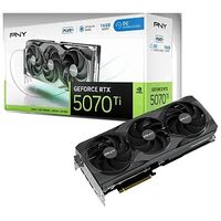PNY GeForce RTX 5070 Ti Overclocked Triple Fan Plus, GeForce RTX 5070 Ti, 16GB GDDR7, PCI-Express (VCG5071T16TFXPB1-O)