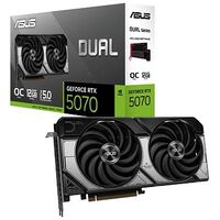 ASUS DUAL-RTX5070-O12G OC, GeForce RTX 5070, 12 GB GDDR7, PCI-Express (90YV0M17-M0NA00)