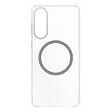 SAMSUNG Galaxy S25 Edge Clear Magnet Case, Transparent (GP-FFS937YCATW)