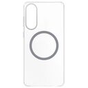 SAMSUNG Galaxy S25 Edge Clear Magnet Case, Transparent (GP-FFS937YCATW)