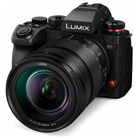 PANASONIC Lumix DC-S1II Kit, Lumix S 24-105mm F4.0 O.I.S., Schwarz