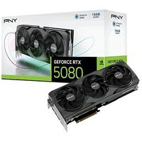 PNY GeForce RTX 5080 Triple Fan, GeForce RTX 5080, 16GB GDDR7, PCI-Express (VCG508016TFXPB1)