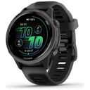 GARMIN Forerunner 570, 42mm, Schwarz Schiefergrau Aluminium / Transparent Schwarz, Silikonarmband (010-02970-00)