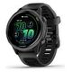 GARMIN Forerunner 570, 42mm, Schwarz Schiefergrau Aluminium / Transparent Schwarz, Silikonarmband (010-02970-00)