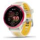 GARMIN Forerunner 570, 42mm, Bone Himbeerrot Aluminium / Transparent Bone Mango, Silikonarmband (010-02970-02)