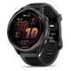 GARMIN Forerunner 570, 47mm, Schwarz Schiefergrau Aluminium / Transparent Schwarz, Silikonarmband (010-02971-00)