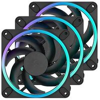 FRACTAL DESIGN Momentum 12 RGB, 120mm, Black, Pack of 3 (FD-F-MR1-1203)